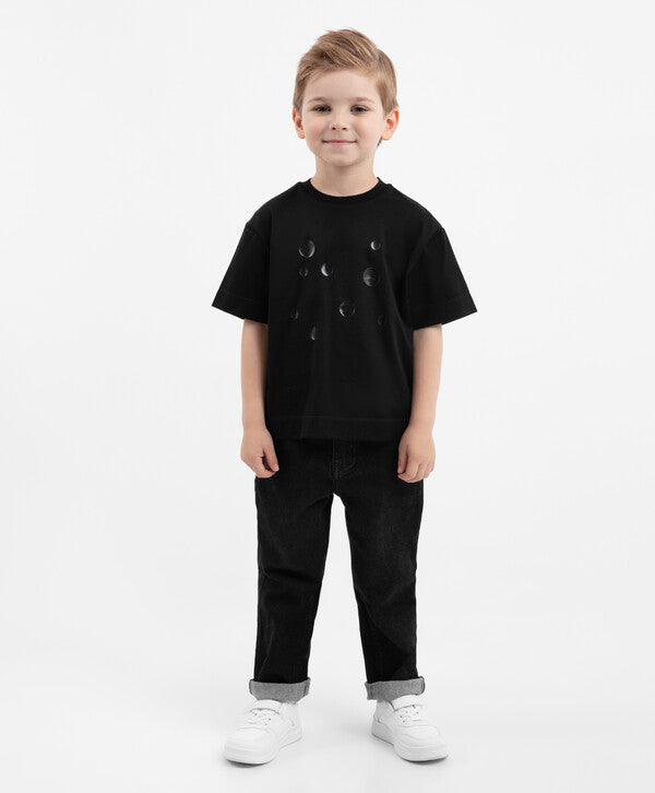Gulliver Black Tapered Jeans for Boys
