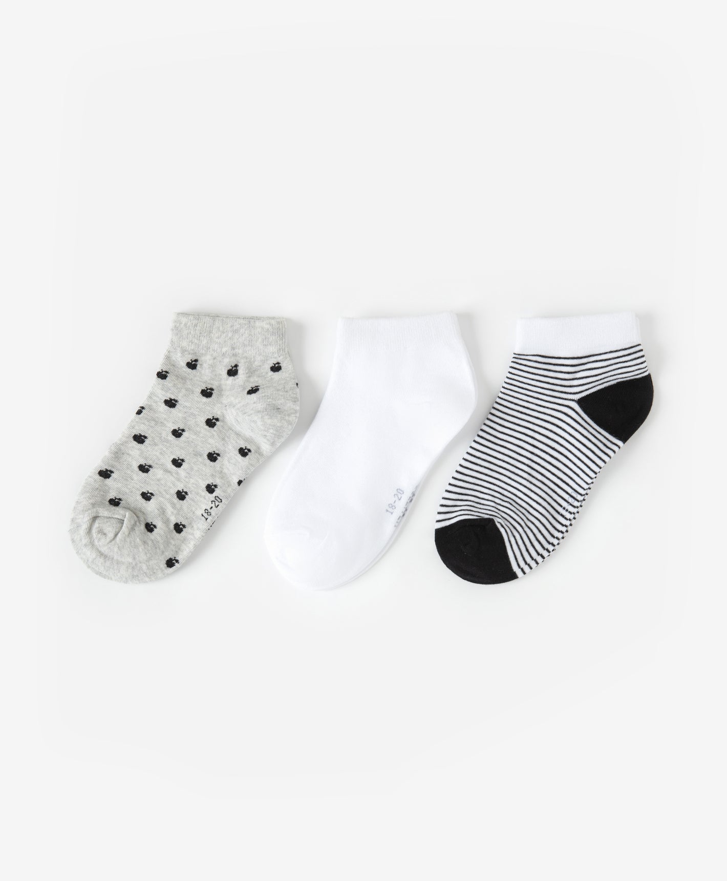 Gulliver Multicolour Socks, set of 3 pairs for Girls