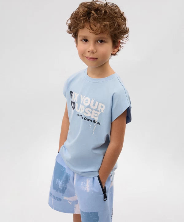 Gulliver Light Blue Tank Top for Boys - Mini