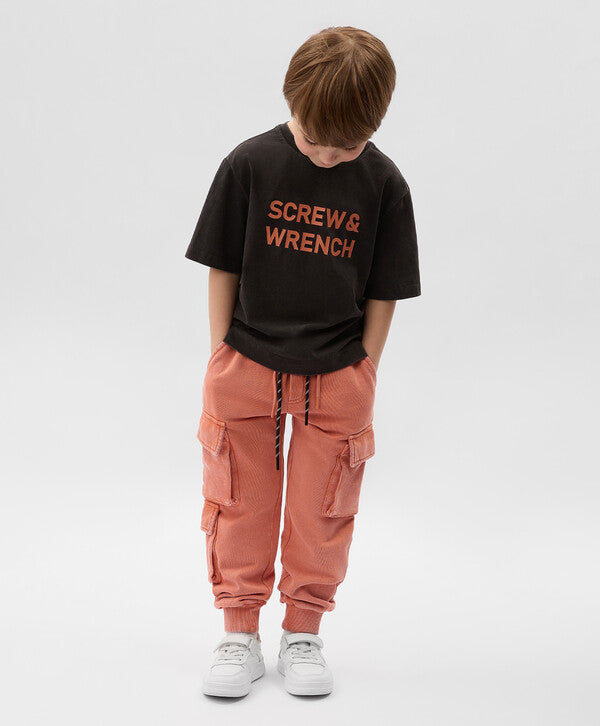 Gulliver Brick Trousers for Boys - Mini