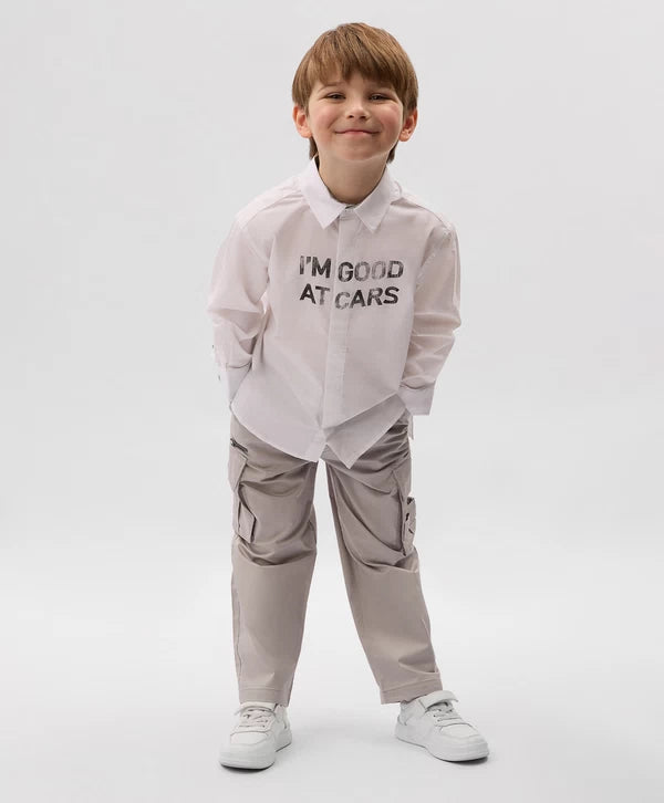 Gulliver Gray Trousers for Boys - Mini