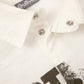 Gulliver White Poplin Shirt with Crushed Effect for Boy Mini-Expedition