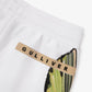 Gulliver White Knitted Jogger Pants with Asymmetrical Print for Girl Mini-Ecuador