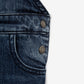Gulliver Blue Denim Bib Overalls for Boy Baby-Highway