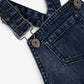 Gulliver Blue Denim Bib Overalls for Boy Baby-Highway