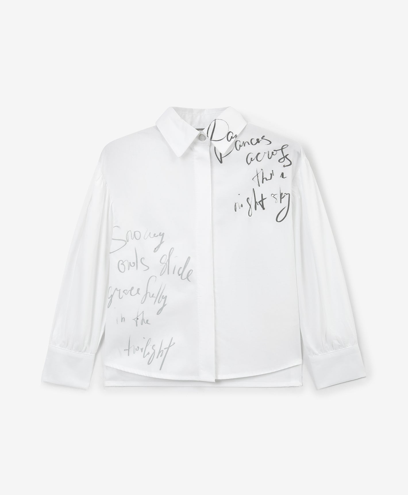 Gulliver Blouse long sleeve White for Girls Mini - Polar Owl