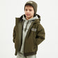 Gulliver  Khaki Hooded Bomber Jacket Boy Mini-Expedition