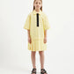 Gulliver Yellow A-Line Cotton Dress for Girl Junior-Arboretum