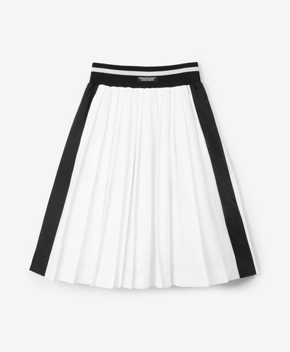 Gulliver White Pleated A-Line Skirts for Girl Junior-Hot heart