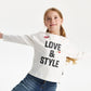 Gulliver Long sleeve t-shirt Milky color for Girls Mini - Irbis