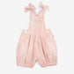 Gulliver Pink Bib Overalls for Girl Baby-Pointe Shoes