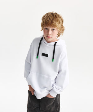 Gulliver Hoodie White for Boys Junior-Viaduct