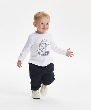 Gulliver Long sleeve t-shirt White for Boys Baby - NorthPole