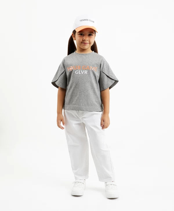Gulliver White Mon Fit Jeans for Girl MIni-Court