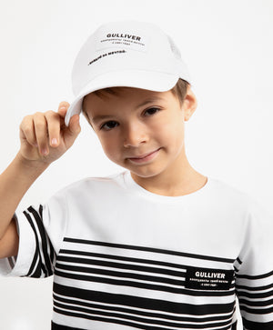 Gulliver White Baseball Cap for Boy Mini-Lighthouse