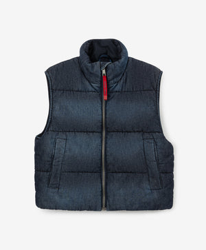 Gulliver Blue Puffer Vest for Boy Junior-Transit