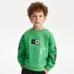 Gulliver Sweatshirt Green for Boys Mini - Drafting