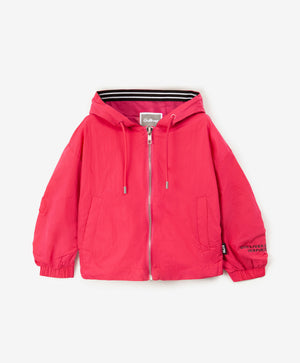 Gulliver Pink Hooded Windbreaker for Girl Mini-Smoothie