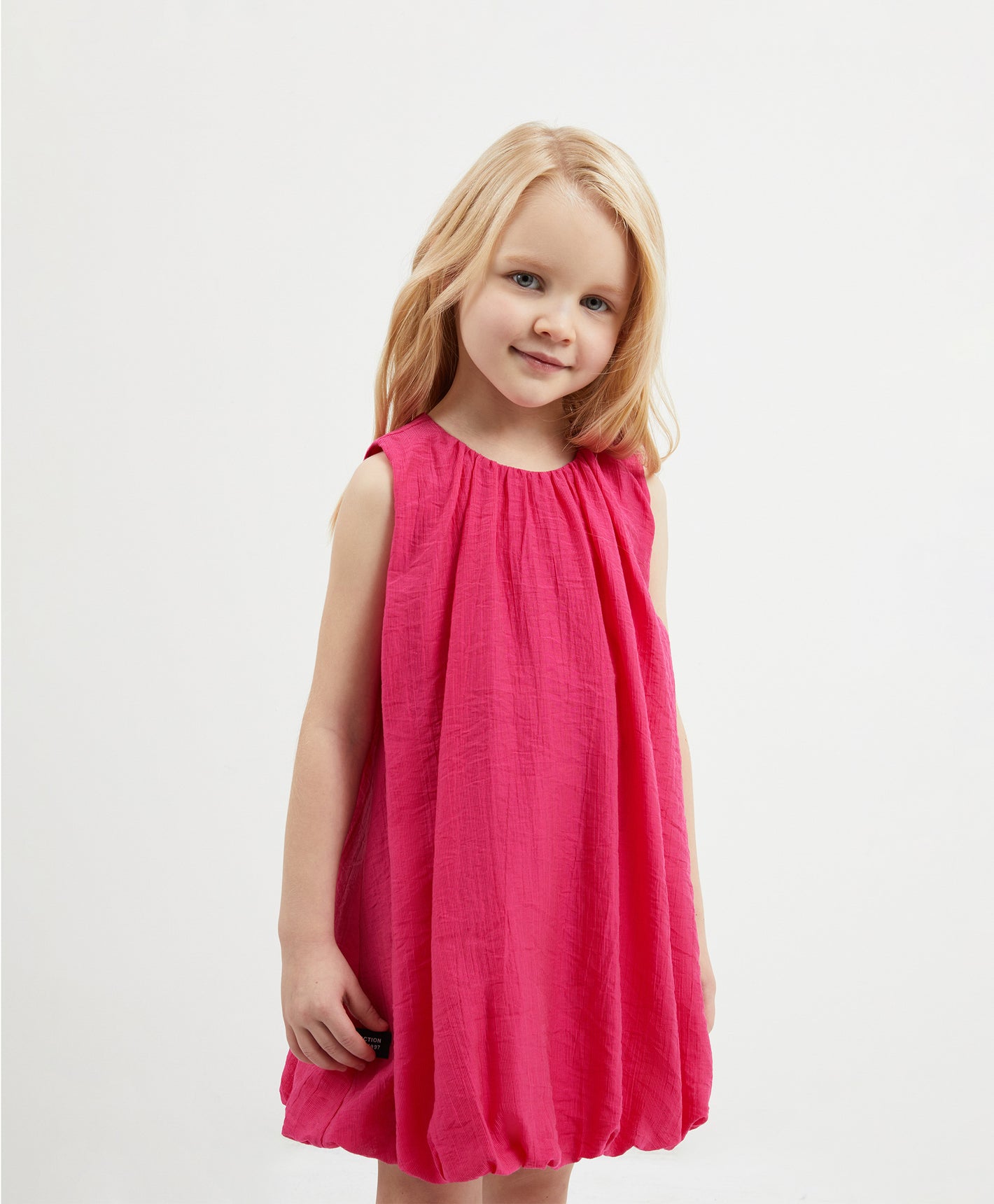 Gulliver Pink Sleeveless Dress for Girl MIni-Smoothie