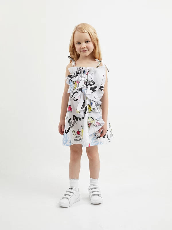 Gulliver Multicolor Printed Poplin Sundress for Girl Mini-Smoothie