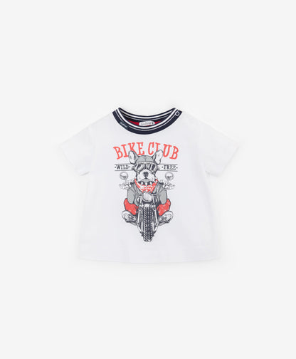 Gulliver White T-shirt for Baby Boys