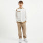 Gulliver Beige Tapered Twill Pants with Cuffed Hems for Boy Junior-Decoupage