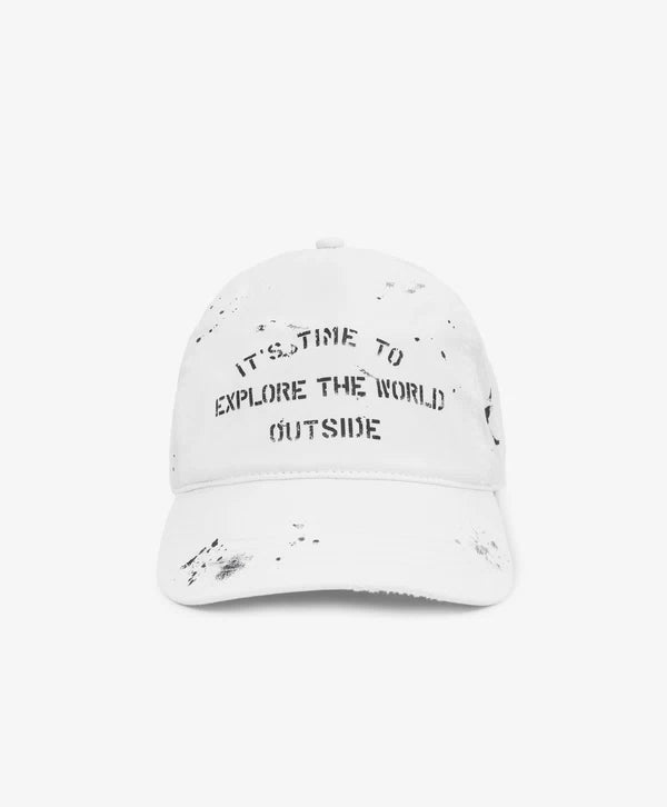 Gulliver White Baseball Cap for Boy Junior-Transit