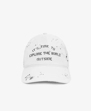 Gulliver White Baseball Cap for Boy Junior-Transit