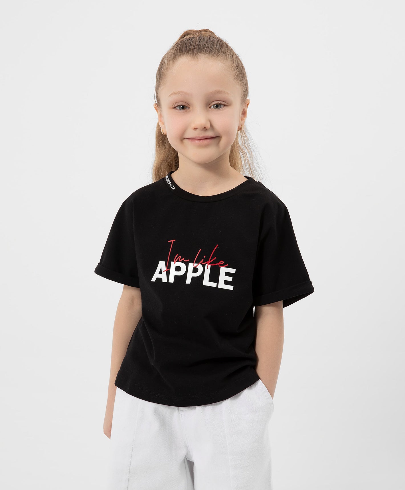 Gulliver Black T-shirt for Girls