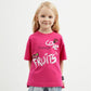 Gulliver Pink Short Sleeve T-shirt for Girl Mini-Smoothie
