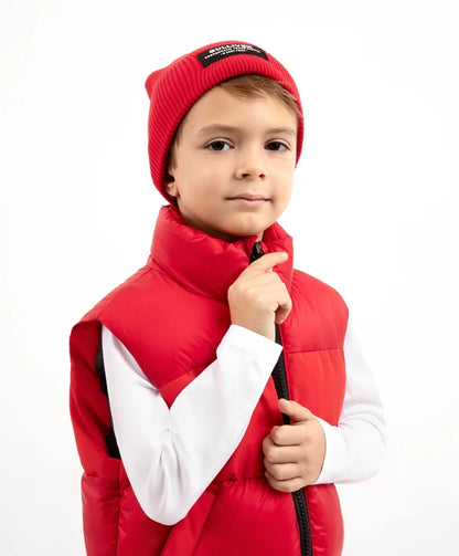 Gulliver Red Quilted Insulated Vest for Boy MIni-Lighthouse