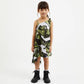 Gulliver Multicolor Asymmetrical Dress with Print for Girl Mini-Ecuador
