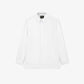 Gulliver White Long-Sleeve Cotton Shirt for Boys