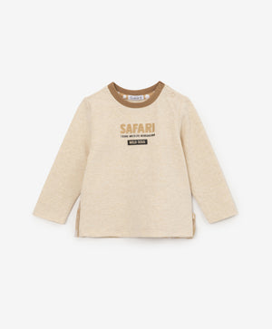 Gulliver Beige Long sleeve t-shirt for Girls