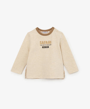 Gulliver Beige Long sleeve t-shirt for Girls
