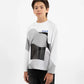 Gulliver Boys' White Graphic Print Long-Sleeve Shirt
