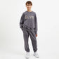 Gulliver Graphite Knit Jogger Pants with Elastic Waist for Boy Junior-Decoupage