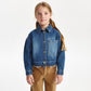 Gulliver Denim shirt Blue for Girls Mini - Irbis