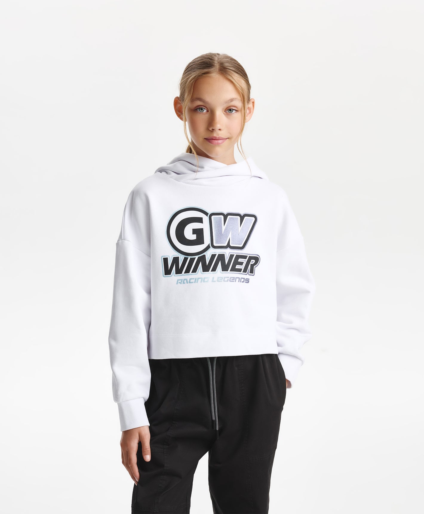 Gulliver Hoodie White for Girls Junior - Ice
