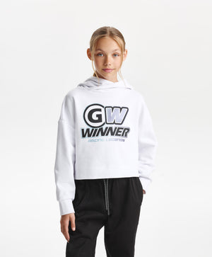 Gulliver Hoodie White for Girls Junior - Ice