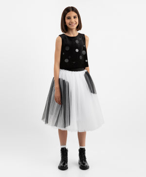Gulliver White Skirt for Girls - Junior