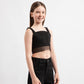 Gulliver Top Black for Girls Junior-Rose Quartz