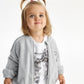 Gulliver Sweatshirt Gray for Girls Baby-Snow Leopard