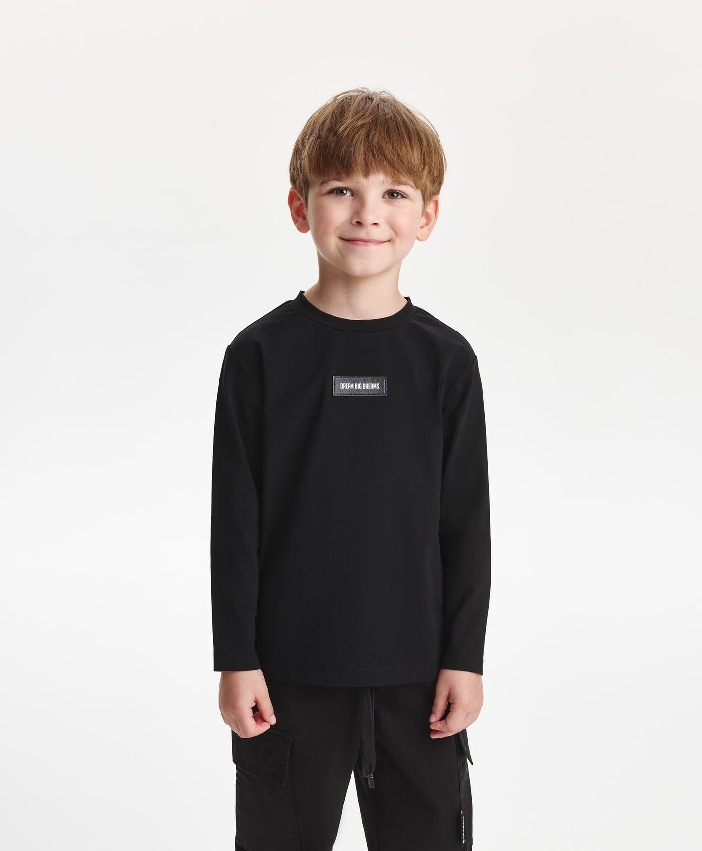 Gulliver Long sleeve t-shirt Black for Boys Mini - Tartan