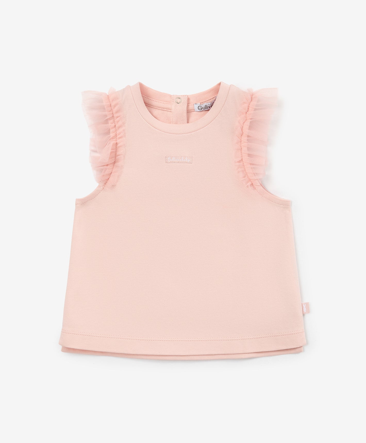 Gulliver Pink Short Sleeve T-shirt for Girl Baby-Pointe Shoes