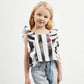 Gulliver Black and White Top for Girl Mini-Smoothie