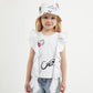 Gulliver White Tank Top for Girl Mini-Smoothie