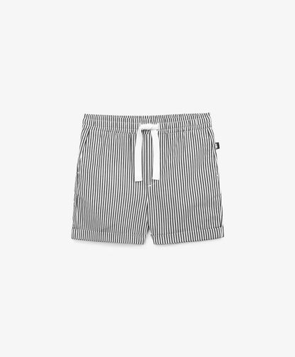 Gulliver Striped Textile Shorts with Elastic Waist for Boys Baby-Highway