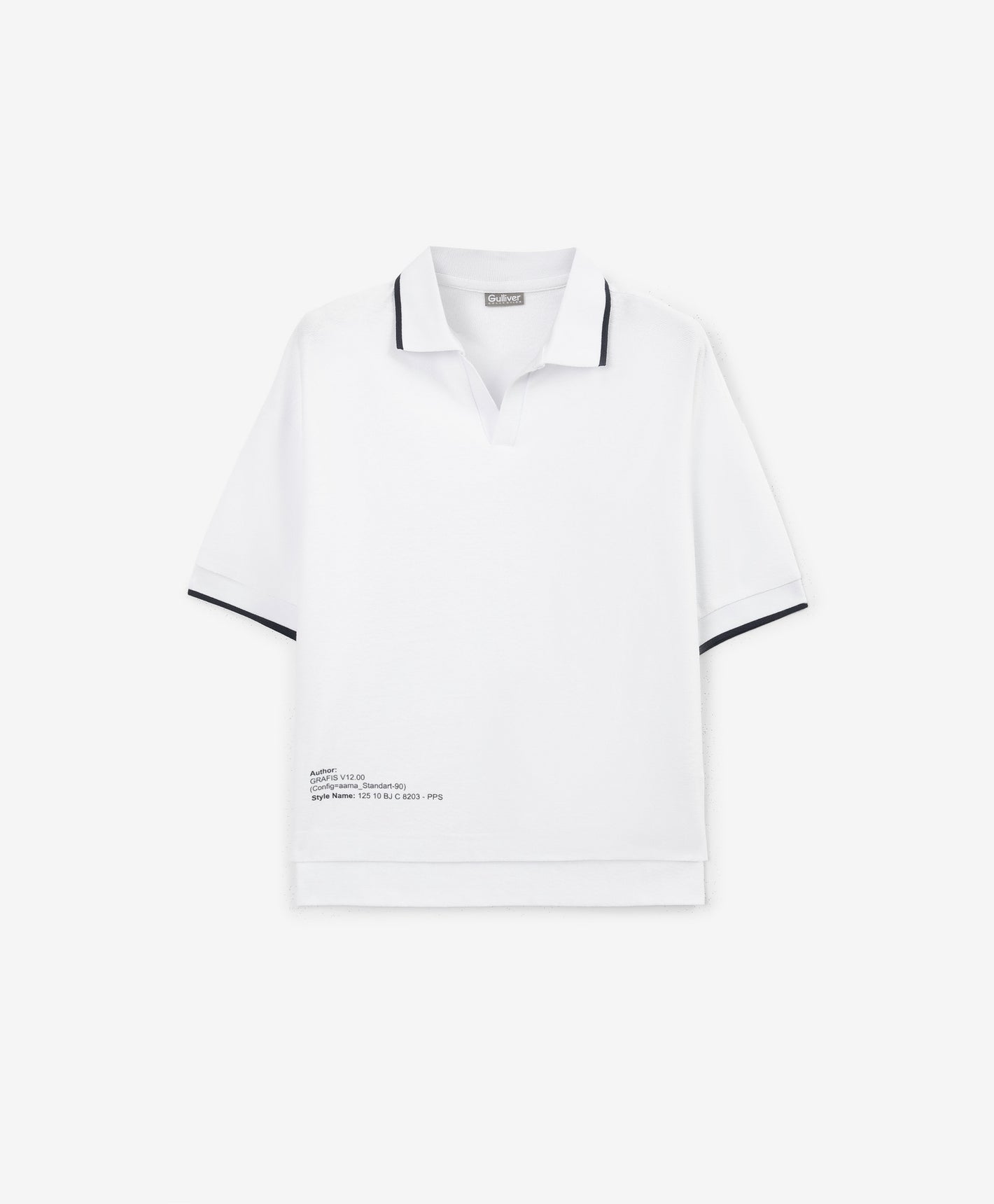 Gulliver White Polo T-Shirt for Boy