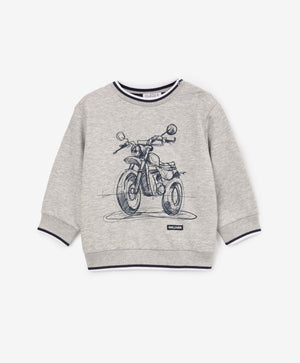 Gulliver Gray Sweatshirts for Boy Baby-Highway